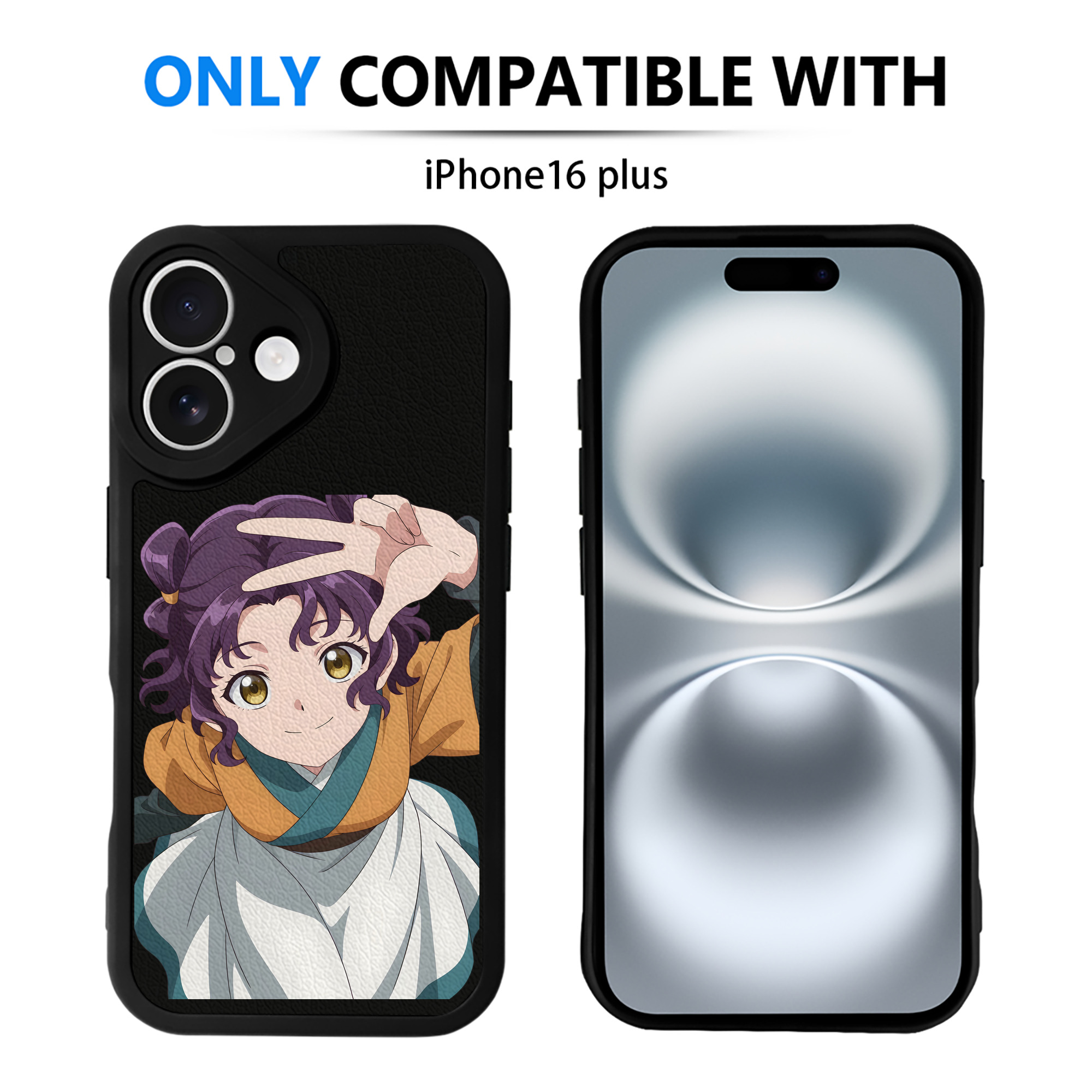 薬屋のひとりごと The Apothecary Diaries 【iPhone 16シリーズ対応】シリコンスマホケース（レザー調） 材質：シリコン
